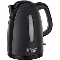 Russell Hobbs 21271 Textures Cordless Kettle in Black 1 7L 3kW