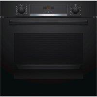 Bosch HBS534BB0B Series 4 Built In Electric Single Oven in Black 71L