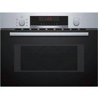 Bosch CMA583MS0B Series 4 Built In Combination Microwave Oven in Br St