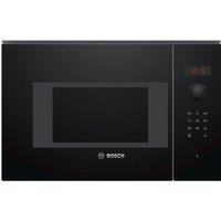 Bosch BFL523MB0B Series 4 Built in Compact Microwave Oven in Black 800