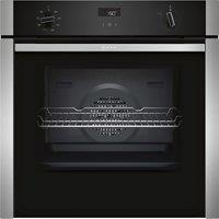 Neff B4ACF1AN0B N50 Built In Electric Single Oven St Steel 71L S H Doo