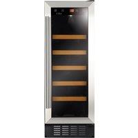 CDA FWC304SS 30cm Freestanding Wine Cooler in St Steel 20 Bottle