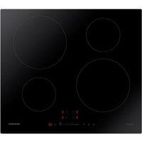 Samsung NZ64H37070K 60cm Electric Induction Hob in Black Glass