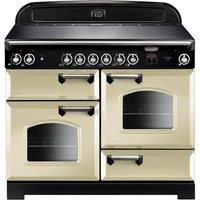 Rangemaster 117520 110cm Wide Classic Ceramic Range Cooker in Cream wi