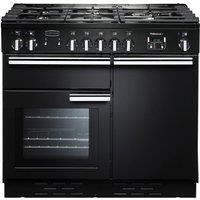 Rangemaster 111780 100cm Wide Professional Plus Gas Range Cooker in Bl