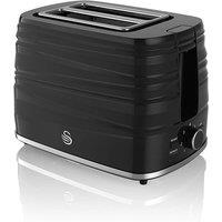 Swan ST31050BN Symphony 2 Slice Toaster in Black