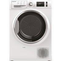 Hotpoint NTM1192SK 9kg Heat Pump Condenser Dryer in White A Rated