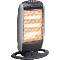 Daewoo HEA1416GE 1200W Halogen Heater in Grey
