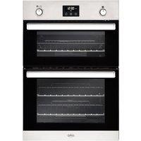 Belling 444444795 Built In Gas Double Oven in St Steel Programmable Ti