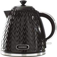 Daewoo SDA1773GE ARGYLE Cordless Jug Kettle Black 1 7L 3kW