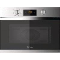 Indesit MWI3443IX Built In Microwave Oven with Grill in St Steel 900W