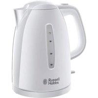 Russell Hobbs 21270 Textures Cordless Plastic Kettle White 1 7L 3kW