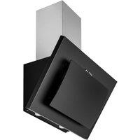 Culina UBLCHH60 60cm Angled Glass Chimney Hood in Black 3 Speed Fan
