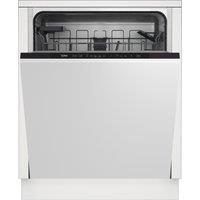 Beko DIN15C20 60cm Fully Integrated Dishwasher 14 Place E Rated