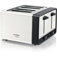 Bosch TAT5P441GB 4 Slice Toaster in White