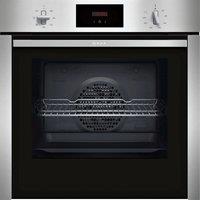 Neff B3CCC0AN0B N30 Built In Electric Single Oven in Black with Stainl