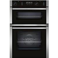 Neff U2ACM7HH0B N50 Built In Pyrolytic Double Electric Oven in Black w