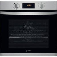 Indesit IFW3841PIX Built In Electric Single Oven in St Steel 71L