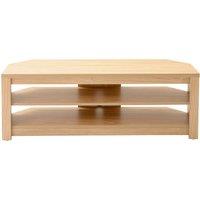 TTAP MEM 1200 OAK Memphis 1200mm Wide TV Stand in Light Oak