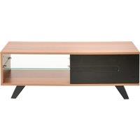TTAP MIA 1200 WAL Miami 1200mm Wide TV Stand in Walnut Black