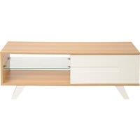 TTAP MIA 1050 OAK Miami 1050mm Wide TV Stand in Light Oak White