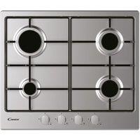 Candy CHW6BRX 60cm 4 Burner Gas Hob in Stainless Steel