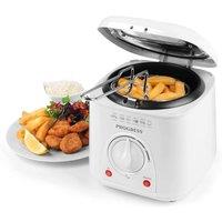 Progress EK2969P Compact Deep Fryer in White 1 Litre Capacity 950W