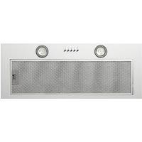 CDA CCA72SI 70cm Canopy Hood in Silver 3 Speed Fan 2 LED Lights