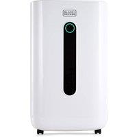 Black Decker BXEH60004GB 20L Portable Dehumidifier in White