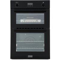 Stoves 444444843 90cm Built In Gas Double Oven in Black