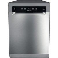 Hotpoint HFC3C26WCX 60cm Dishwasher in Silver 14 Place Setting E Rated