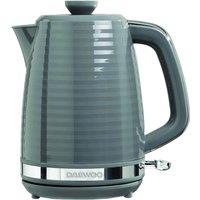 Daewoo SDA1973GE HIVE Textured Cordless Jug Kettle in Grey