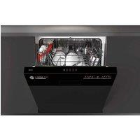 Hoover HDSN1L380PB 60cm Semi Integrated Dishwasher 13 Place F Rated