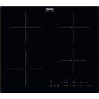 Zanussi ZITN643K 60cm 4 Zone Induction Hob in Black Hob2Hood Control