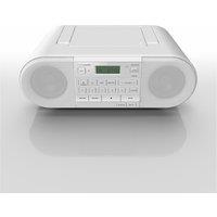 Panasonic RX D552E W Portable Stereo CD System in White DAB Bluetooth
