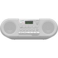 Panasonic RX D550E W Portable Stereo CD System in White FM Bluetooth U