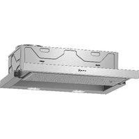 Neff D46BR22N1B N30 60cm Telescopic Cooker Hood in Silver Metallic Gre
