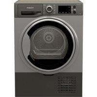 Hotpoint H3D91GSUK 9kg Condenser Dryer in Graphite B Rated Sensor