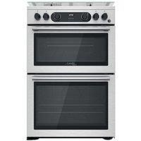 Hotpoint CD67G0CCX 60cm Double Oven Gas Cooker in St Steel 84 42L