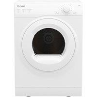 Indesit I1D80WUK 8kg Vented Dryer in White C Rated Reverse Action