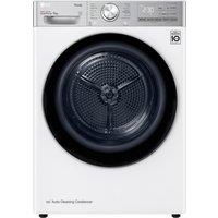 LG FDV1109W 9kg Dual Heat Pump Condenser Dryer in White A Rated