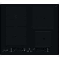 Hotpoint TS5760FNE 60cm Induction Hob in Black 4 Zone