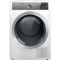 Hotpoint H8D93WBUK 9kg Heat Pump Condenser Dryer in White A Rated