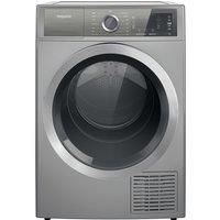 Hotpoint H8D94SBUK 9kg Heat Pump Condenser Dryer in Silver A Rated