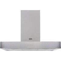 Stoves 444410236 90cm Flat Sterling Chimney Hood in St Steel A Rated
