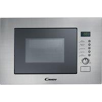 Candy MIC20GDFX Built In Microwave Oven with Grill in St Steel 20L 800