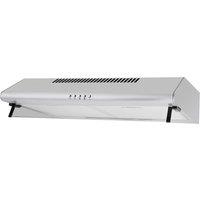 Culina UBSDVH60SS 60cm Visor Extractor Hood in St Steel 3 Speed Fan