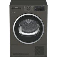 Blomberg LTK38030G 8kg Condenser Dryer in Graphite B Rated Sensor