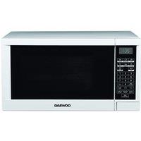 Daewoo SDA2092GE Family Size Microwave Oven in White 30L 1000W