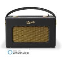 Roberts ISTREAML Revival Smart DAB FM Radio with Alexa in Black